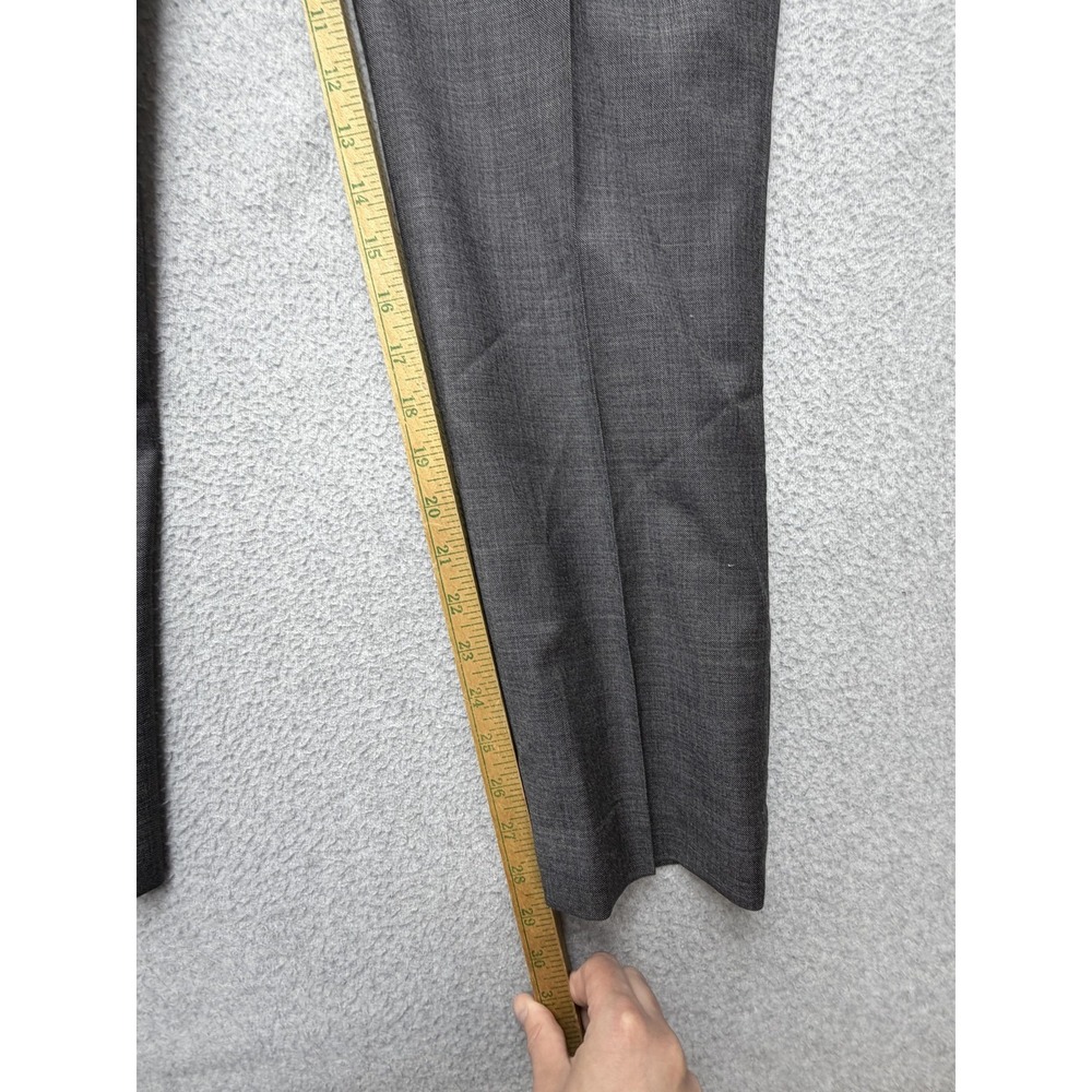 J.Crew Thompson Dress Pants Mens 30x30 Gray Wool Flat Front Lined Office Wear - Picture 5 of 11